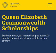 Queen Elizabeth Commonwealth Scholarships 2025/2026 for Master’s Degree Study in  low or middle-income Commonwealth Countries